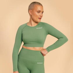 GymBeam Tricou pentru femei Hyper Crop-Top Olivine - BeastPink - GymBeam - vexio