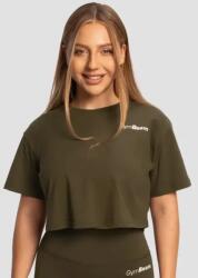 GymBeam Tricou pentru femei Cropped Limitless Espresso - GymBeam - vexio