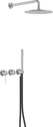 Armatura Moza 316L set de duș ascuns cu duș de ploaie oţel 5049-510-22 (504951022)