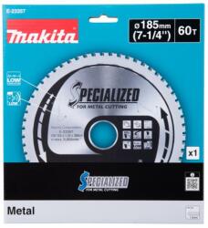 Makita Fűrészlap acél TCT 185x1, 25x30 mm 60Z E-23357 (E-23357)