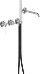 Armatura Moza 316L set cadă și duș ascuns oţel 5049-410-22 (504941022)