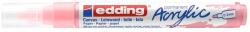 edding 5100 akril filctoll, 2-3 mm-es hegy, világos rózsaszínű (RTCED510035)