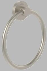 Villeroy & Boch Suport pentru prosop, inelar, 164 mm, nichel periat (Brushed Nickel Matt), Villeroy & Boch Elements Tender TVA15100500064 TVA15100500064 (TVA15100500064)
