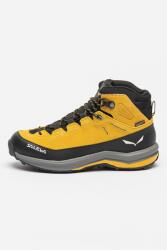 Salewa SALEWA, Trainer 2 túrabakancs nyersbőr részletekkel, Fekete, Sáfránysárga, 30 EU (64011-2191-30)