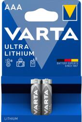 VARTA Ultra Lithium AAA mikroelem 2db