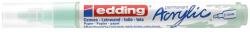 edding 5100 akril filctoll, 2-3 mm-es hegy, világos türkiz színű