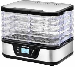 Heinner Deshidrator de alimente HEINNER HFD-K380DSS, 380 W, 5 tavi, Temperatura ajustabila 35-75 C, Timer (Inox) (HFD-K380DSS) Uscator de fructe