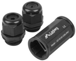 Lanberg Adaptor RJ45 Lanberg AD-RJ45-OS6-IP67 Cat. 6 ecranat IP67 (AD-RJ45-OS6-IP67)