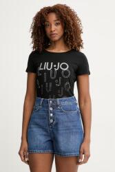 Liu Jo tricou pentru femei, din bumbac cu elastan PPY2-TSD1Y7_99X (VA6171.JS003)