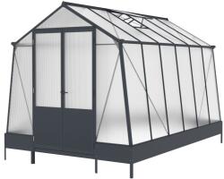 CoverTech Lilia seră din aluminiu 2, 5 x 3, 7 m CoverTech antracit (CT104)