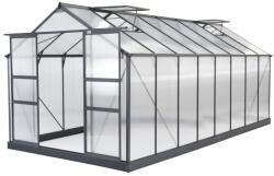 CoverTech Sera din aluminiu Azalia 2, 5 x 4, 9 m CoverTech antracit (CT099)