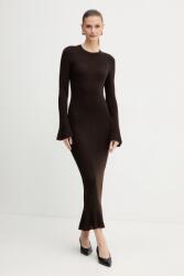 Luisa Spagnoli gyapjú ruha - barna S