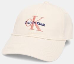 Calvin Klein pamut baseball sapka - bézs Univerzális méret - answear - 17 990 Ft