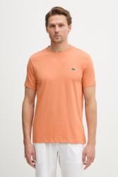 Lacoste t-shirt férfi - narancssárga M - answear - 18 990 Ft