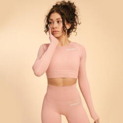 GymBeam Tricou pentru femei Hyper Crop-Top Pink - BeastPink - GymBeam - pcone