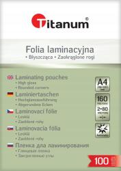 Titanum Lamináló fólia A4 80mic lamináló laminálógép (128863)
