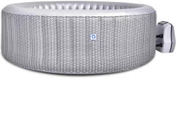 avenli Nice felfújható jakuzzi szürke rattan hatású 204x70cm (14196EUV21)