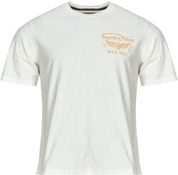 Superdry Tricouri mânecă scurtă Bărbați Heritage Biker Loose T-Shirt Superdry Alb EU S