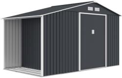 StoreBoss Fém kerti ház fatárolóval Skagen 3, 4 x 1, 9 m Store Boss antracit (SB113)