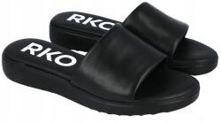 Ryłko Női bőr papucs 1IGH8 Ryłko fekete könnyű vastag talppal méret 37 (1IGH8_P2 _45F)