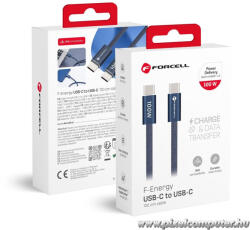  Cafule Color USB-C - USB-C kábel 100 W - 5 A stabil gyorstöltés (5903396450976)