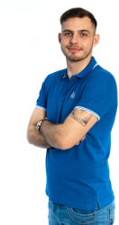 Thomas Jeans galléros kék piké