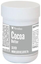 Martellato Colorant cu unt cacao Argintiu, 30 gr Azo Free (40WCB019)
