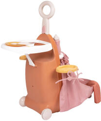 Smoby Valiza multifunctionala pentru papusi Smoby Baby Nurse Nursery Suitcase 3 in 1 cu 6 accesorii (S7600220392)