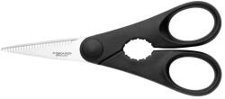 Fiskars essential konyhai olló, üvegnyitóval, 20 cm (1023820) (1023820)