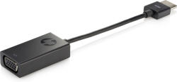 Kingston HP HDMI to VGA Cable Adapter VGA (D-Sub) HDMI A-típus (Standard) Fekete (X1B84AA#ABB)