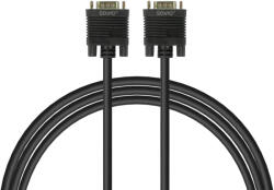 SAVIO Cl-202 VGA kábel 1, 8 M VGA (D-Sub) Fekete (SAVKABELCL-202)