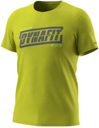Dynafit Graphic Co M S/S Tee férfi póló XXL / zöld/szürke