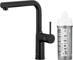 Armatura Duero Pure Move baterie de bucatarie cu filtru pe picior negru 6623-424-81 (662342481)
