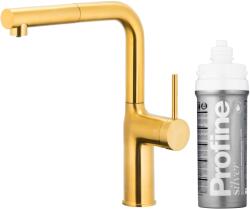 Armatura Duero Pure Move baterie de bucatarie cu filtru pe picior aur/aur vechi 6623-424-31 (662342431)