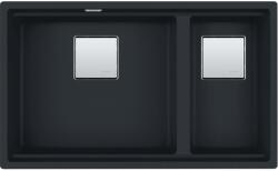 Franke Kanon gránit mosogató 76x46 cm fekete 125.0749. 681 (1250749681)