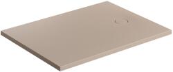 Omnires Aquarock téglalap zuhanytálca + előlap 100x90 cm bézs AQUAROCK90-100DB (AQUAROCK90100DB)