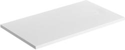 Omnires Aquarock téglalap zuhanytálca + előlap 140x80 cm fehér AQUAROCK80-140BM (AQUAROCK80140BM)
