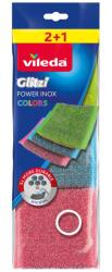 Vileda Glitzi Power Inox Colors fém súroló 2+1 db