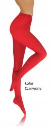 Sesto Senso Harisnyanadrág 40 Den színes átlátszatlan mikroszálas Hiver piros XL (PR0352)