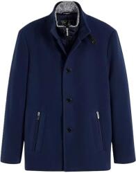 Bonprix Bpc férfi szőrmés kabát, sötétkék, 62 (931204)