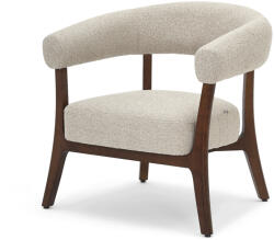 VOX bútor GITTA lounge fotel, beige boucle, dió