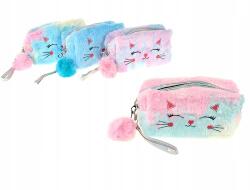 Adar Kézitáska Kozmetikai táska Tolltartó plüss Ajándék Gyereknapra Húsvét (5435)