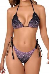  Fürdőruha bikini . csillámos utánzat, M-es méret, Halcurt (B0DSJ5WNN8)