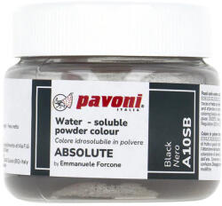 La Pavoni Absolute vízoldható porfesték, fekete, 50g (A10SB)