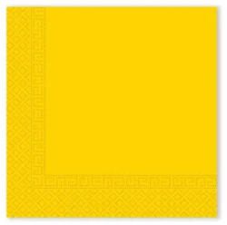 Procos Sárga Unicolour Light Yellow szalvéta 20 db-os 33x33 cm FSC PNN96310 (PNN96310)