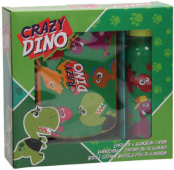 Kids Licensing Dinoszaurusz Crazy szendvicsdoboz + alumínium kulacs szett EWA10834KL (EWA10834KL)