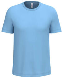 iDeal Basic IB310 Ideal 150 körkötött férfi pamut póló, Ideal Sky Blue-5XL (ib310isb-5xl)