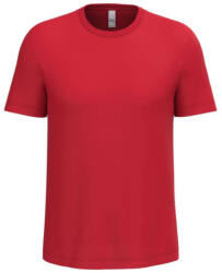 iDeal Basic IB310 Ideal 150 körkötött férfi pamut póló, Ideal Red-5XL (ib310ir-5xl)