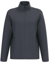 iDeal Basic IB900 unisex polár pulóver, elején végig cipzáras, Ideal Dark Grey-XS (ib900idg-xs)