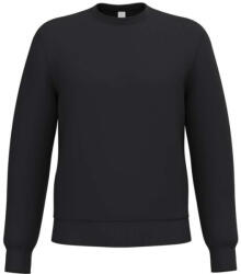 iDeal Basic IB400 kereknyakú unisex körkötött pulóver, Ideal Black-3XL (ib400ibl-3xl)